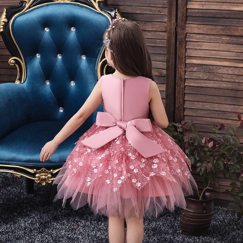 Karyn Hot Pink Flutter Princess, Barbie Inspired, Birthday Dress LPD097