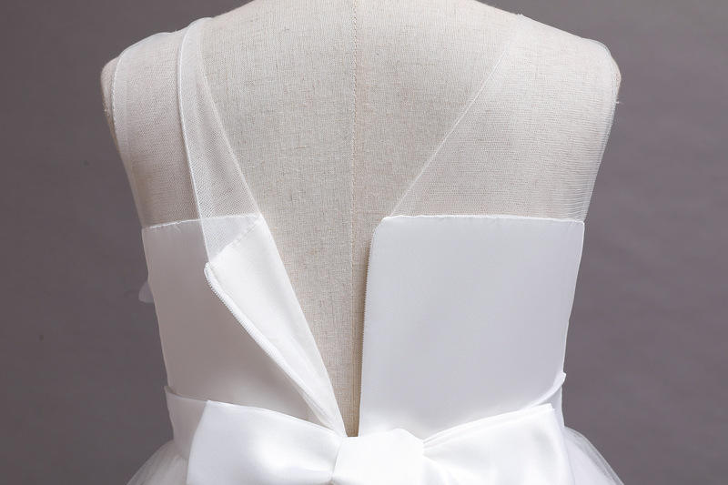 Cassie White Ball Gown - LPD052