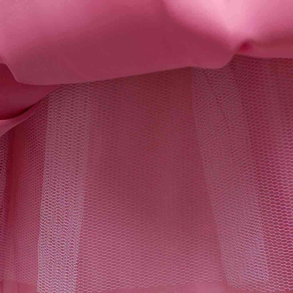 Dana Pink Embroidered Flower Girl, Birthday Dress - LPD035