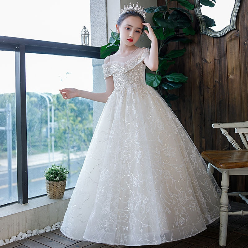 Vienna Ivory Princess Ball Gown