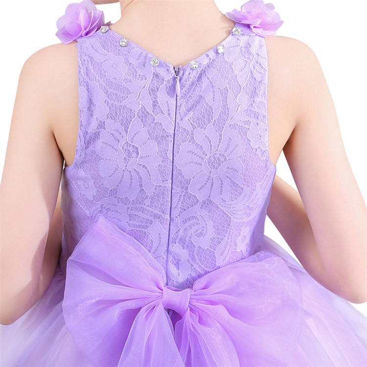 Zoe Lavander Flower Girl, Birthday and Special Occasion Dress - LPD037