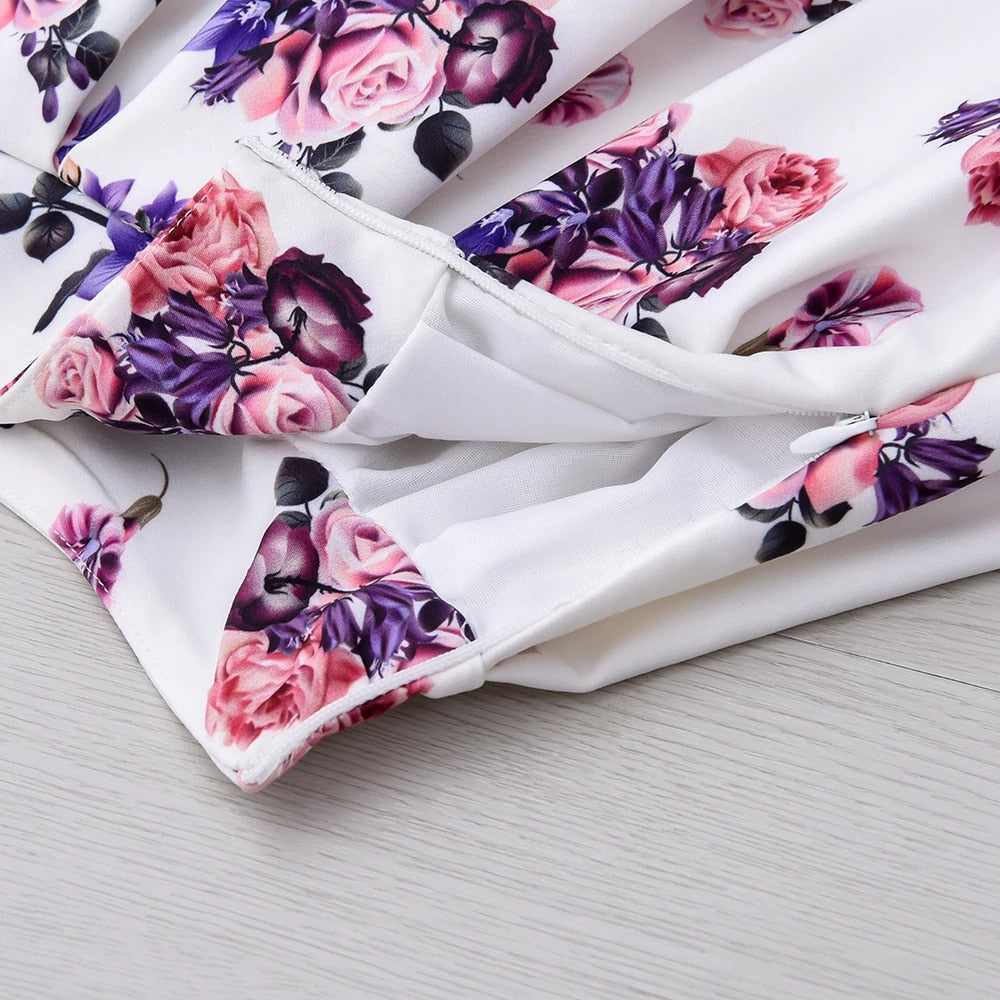 Olde Rose 2 Piece Set Blouse and Skirt- LPD063