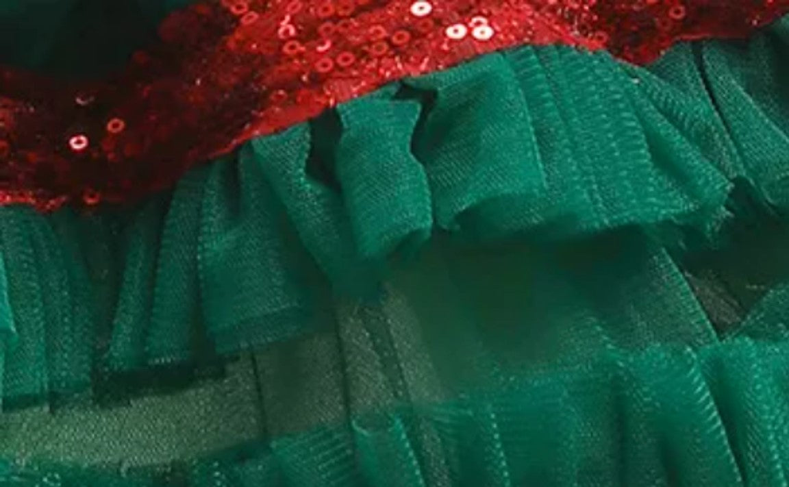 Brooklyn Girls Fancy Christmas Dress - LPD047
