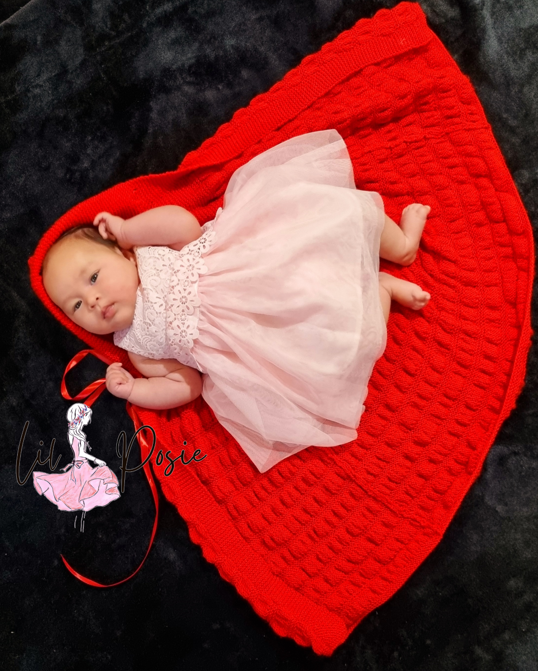 Lil Baby Red Hoodie Wrap/Cape- LPH002