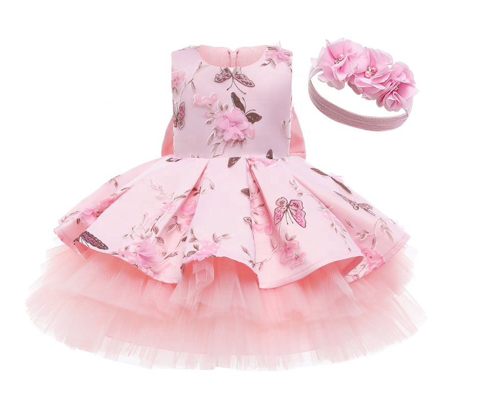 Kacey Floral Pink Maxi Dress- LPD006