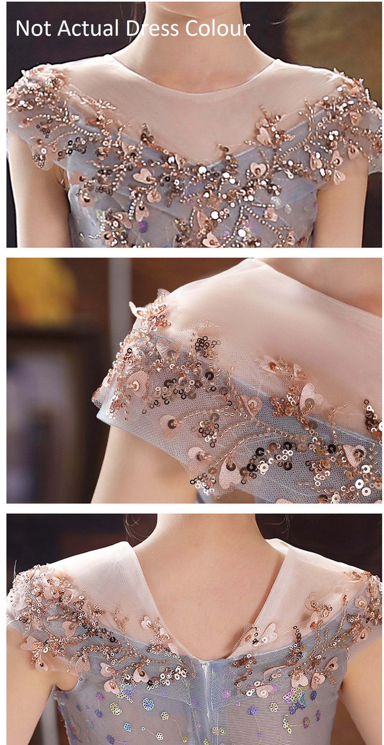 Valerie Purple Elegant Princess Ball Gown