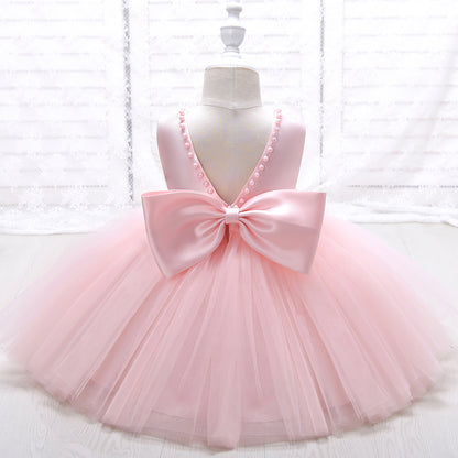 Lyca Pink Flower Girl, Birthday, Special Occasion Dress- LPD060