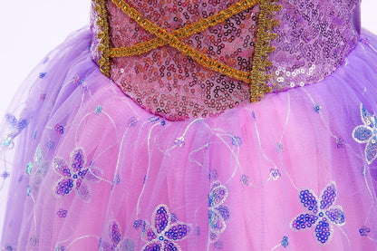 Rapunzel Birthday Costume and Accessories - LPD025