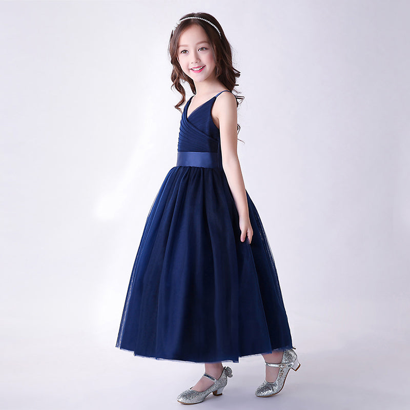 Baby girl navy sale party dress