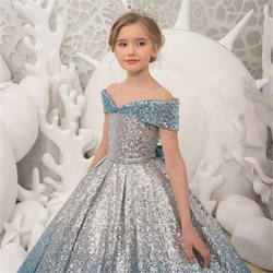 SLPD009 - Formal Sequin Off Shoulder Princess Dress