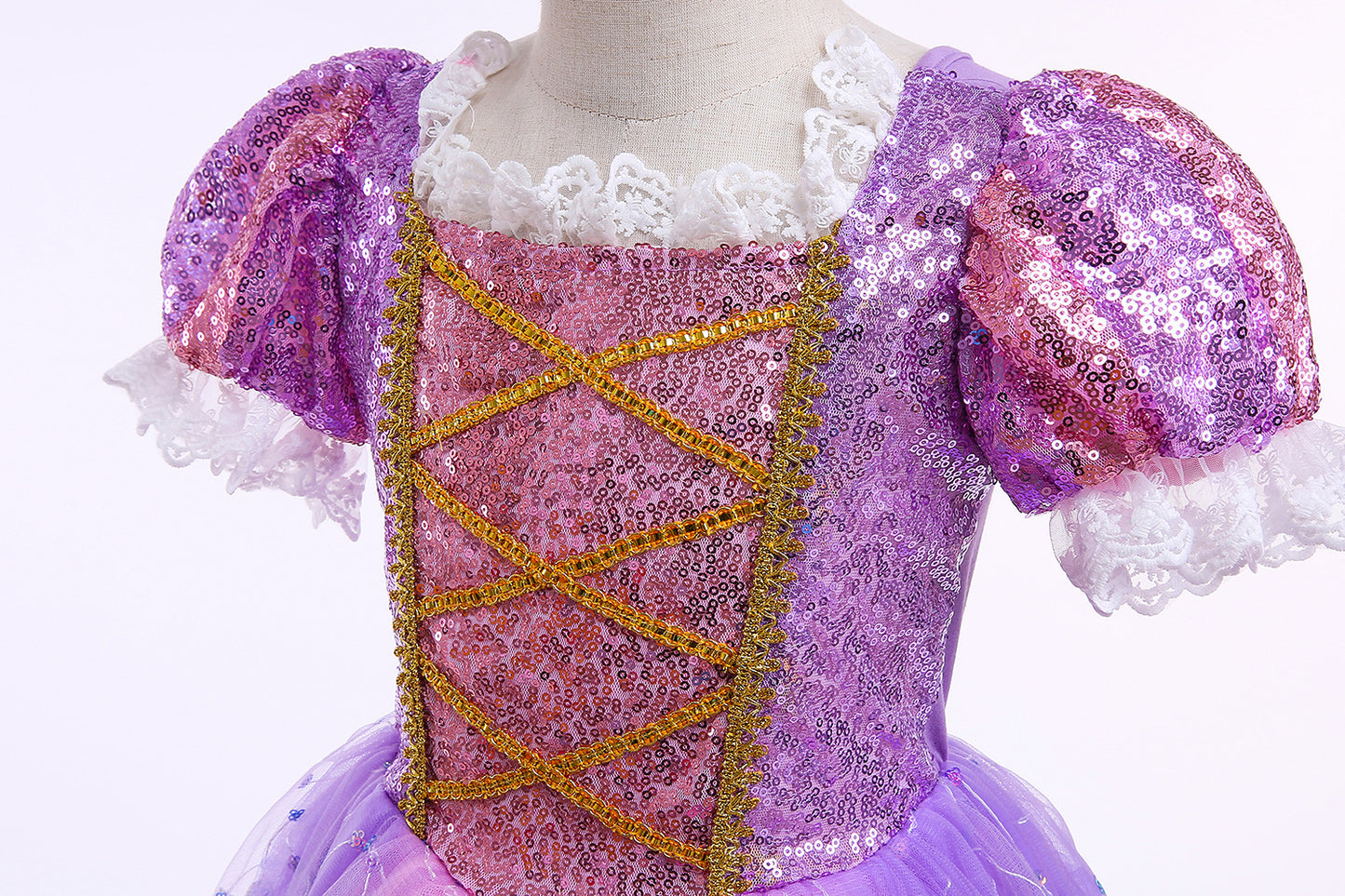 Rapunzel Birthday Costume and Accessories - LPD025