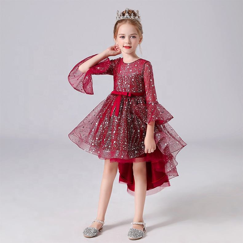 Eevie Red Sparkle Princess Dress LPD100