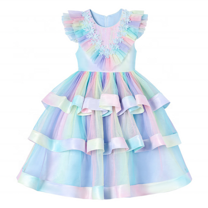 Bianca Rainbow Cake Party Dress- LPD013